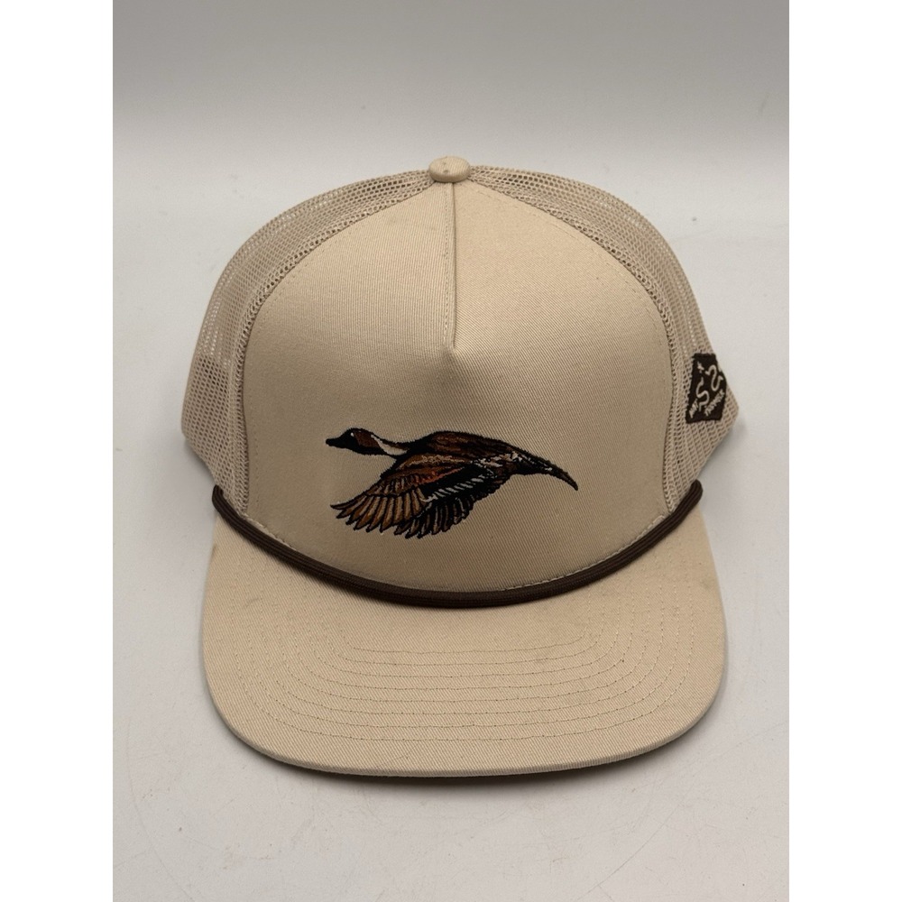 Southern String Hat Co Beige Brown Trucker Hat - Limited Drop NWOT